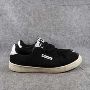 Champion Shoes Mens 7 Casual Sneakers Lifestyle Trainers Black White Lace Up